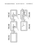 MOBILE TERMINAL INCLUDING TOUCH SCREEN SUPPORTING MULTI-TOUCH INPUT AND     METHOD OF CONTROLLING THE SAME diagram and image