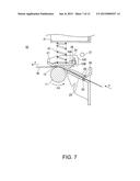 PRINTING DEVICE, PRINTHEAD, AND METHOD OF POSITIONING PRINT MEDIA IN A     PRINTER diagram and image