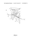 PRINTING DEVICE, PRINTHEAD, AND METHOD OF POSITIONING PRINT MEDIA IN A     PRINTER diagram and image