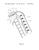 Agricultural harvesting machine diagram and image