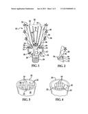 LED BULB WITH INTERNAL HEAT DISSIPATING STRUCTURES diagram and image