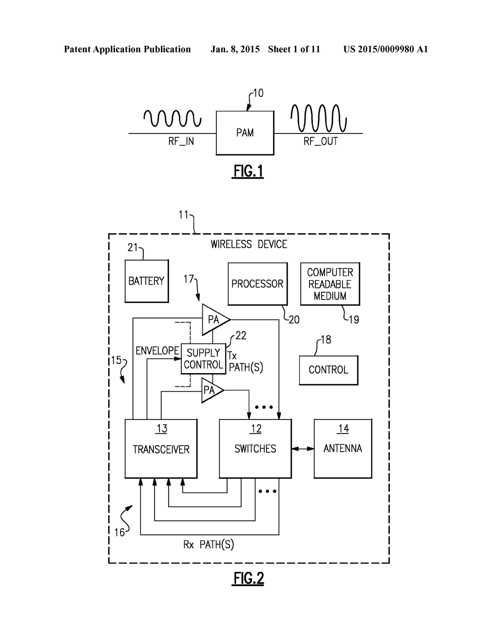 APPARATUS AND METHODS FOR WIDE LOCAL AREA NETWORK POWER AMPLIFIERS - diagram, schematic, and image 02