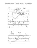 METHOD OF DETERMINING THE POSITION OF A VEHICLE IN A TRAFFIC LANE OF A     ROAD AND METHODS FOR DETECTING ALIGNMENT AND RISK OF COLLISION BETWEEN     TWO VEHICLES diagram and image