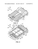 BATTERY PACK TEMPERATURE CONTROL STRUCTURE FOR ELECTRIC VEHICLES diagram and image