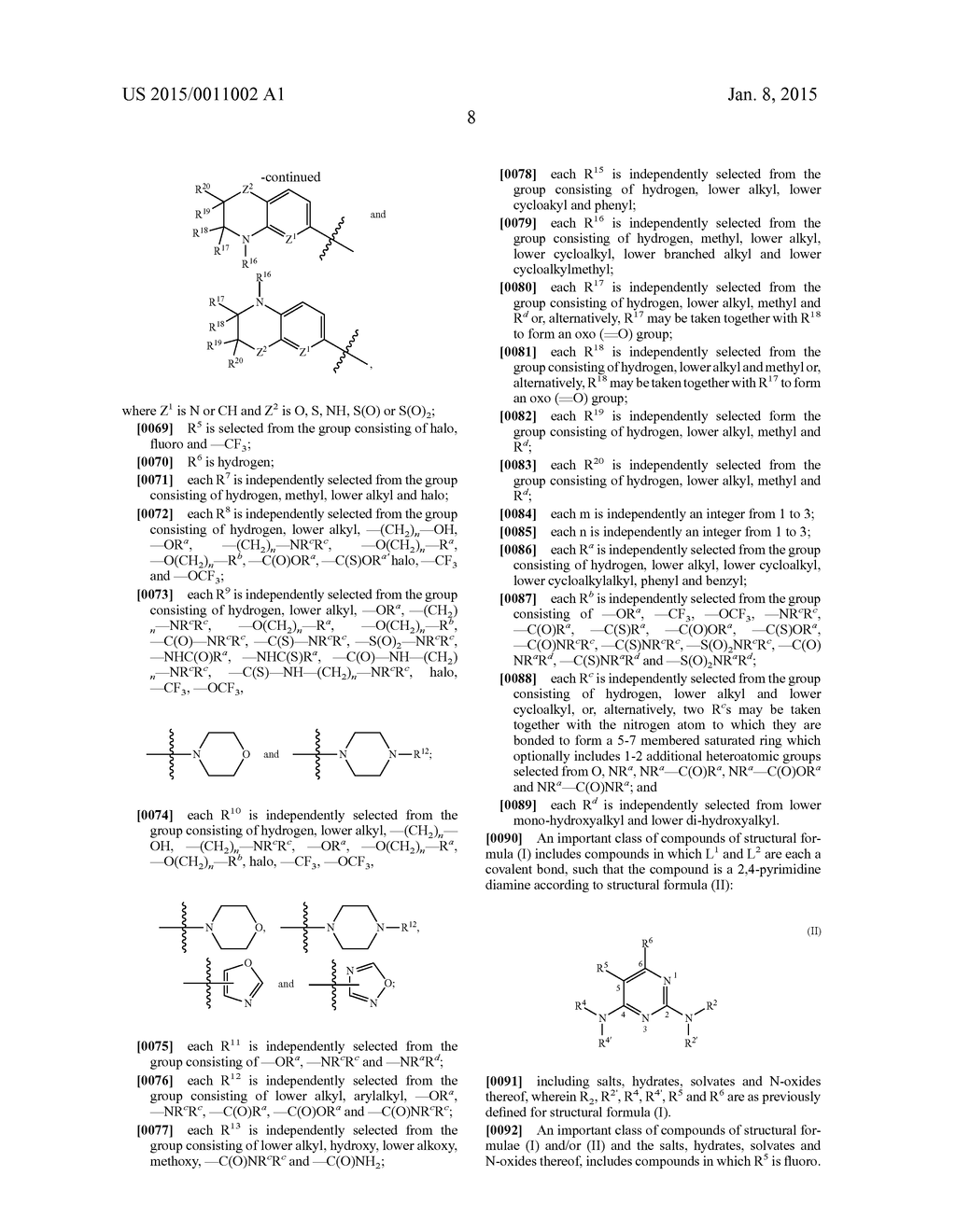 2,4-Pyrimidinediamine Compounds And Uses As Anti-Proliferative Agents - diagram, schematic, and image 09