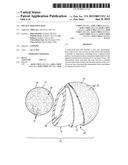 MULTI-LAYER GOLF BALL diagram and image