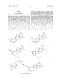 TRITERPENOIDS AND COMPOSITIONS CONTAINING THE SAME diagram and image