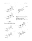 TRITERPENOIDS AND COMPOSITIONS CONTAINING THE SAME diagram and image