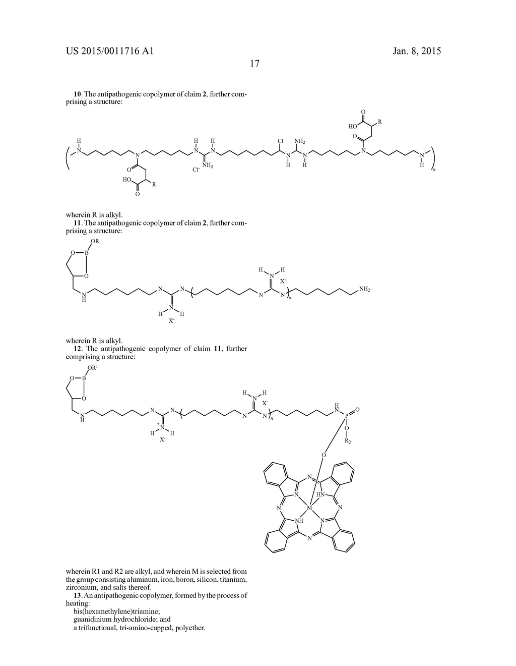 Antipathogenic Guanidinium Copolymer - diagram, schematic, and image 62