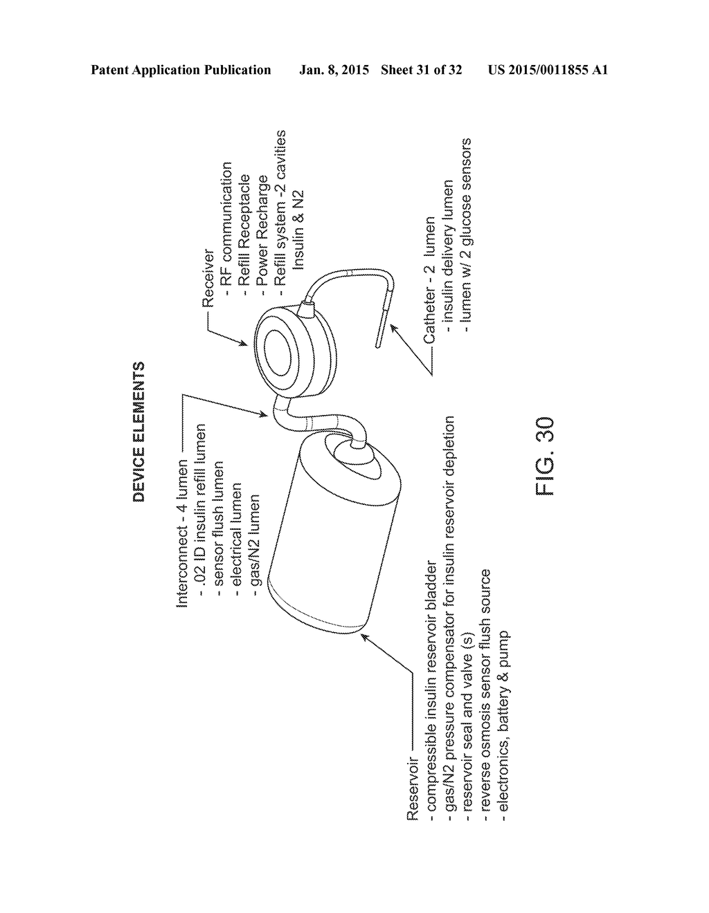 METHODS AND DEVICES FOR THE DIAGNOSIS AND TREATMENT OF DIABETES - diagram, schematic, and image 32