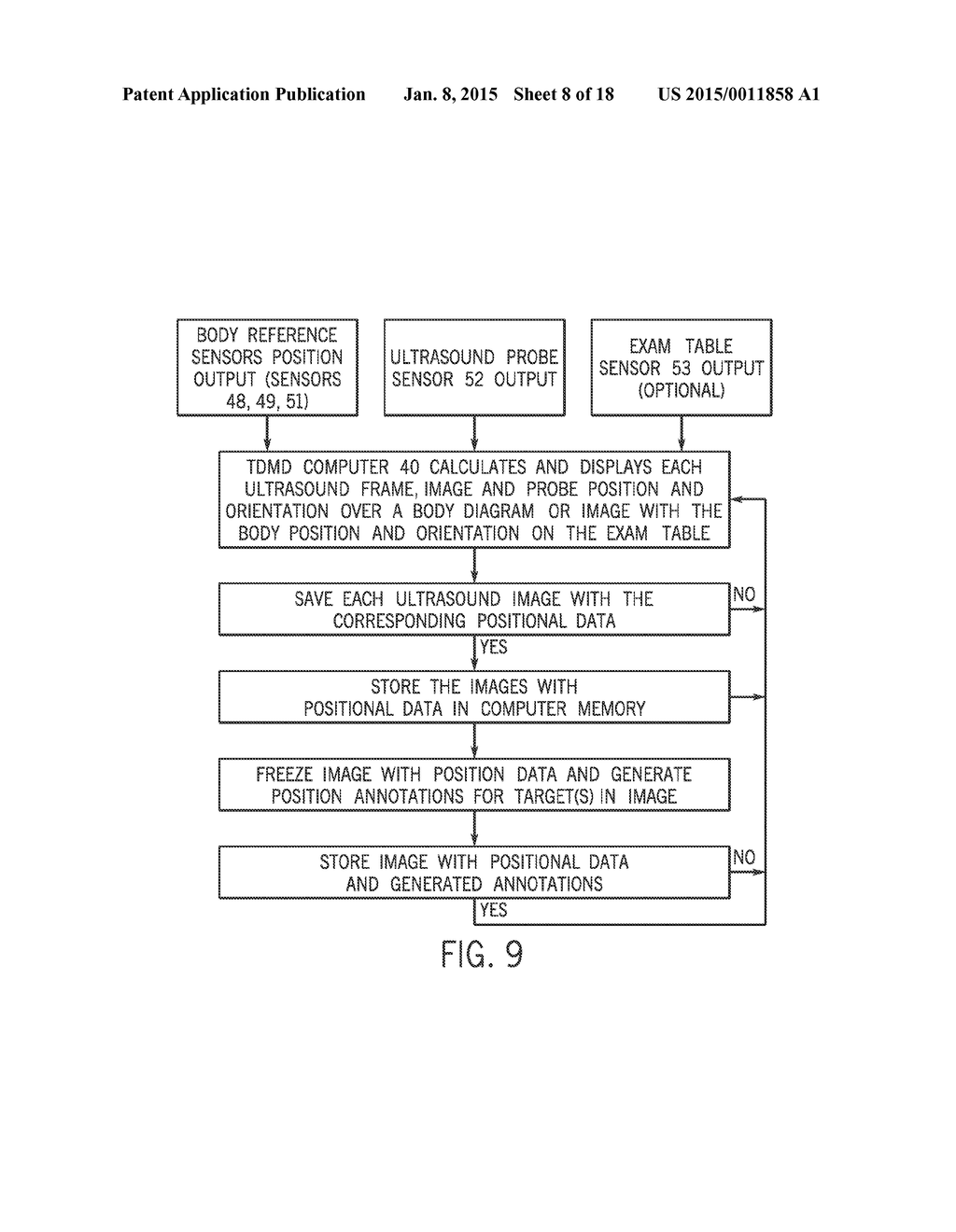 Sensor Attachment for Three Dimensional Mapping Display Systems for     Diagnostic Ultrasound Machines - diagram, schematic, and image 09