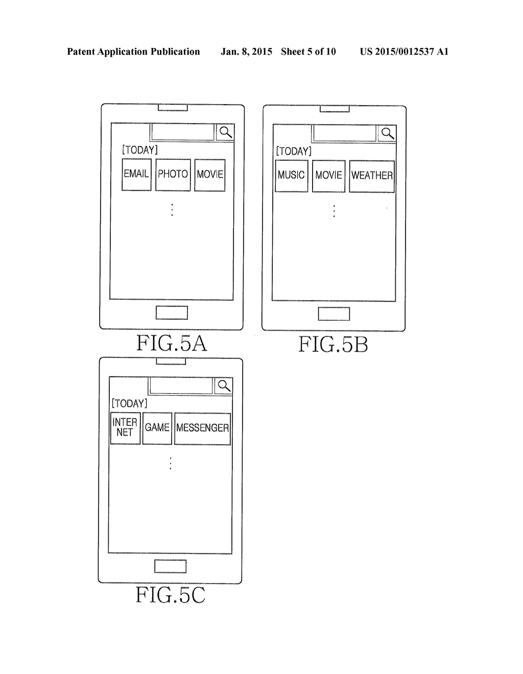 ELECTRONIC DEVICE FOR INTEGRATING AND SEARCHING CONTENTS AND METHOD     THEREOF - diagram, schematic, and image 06