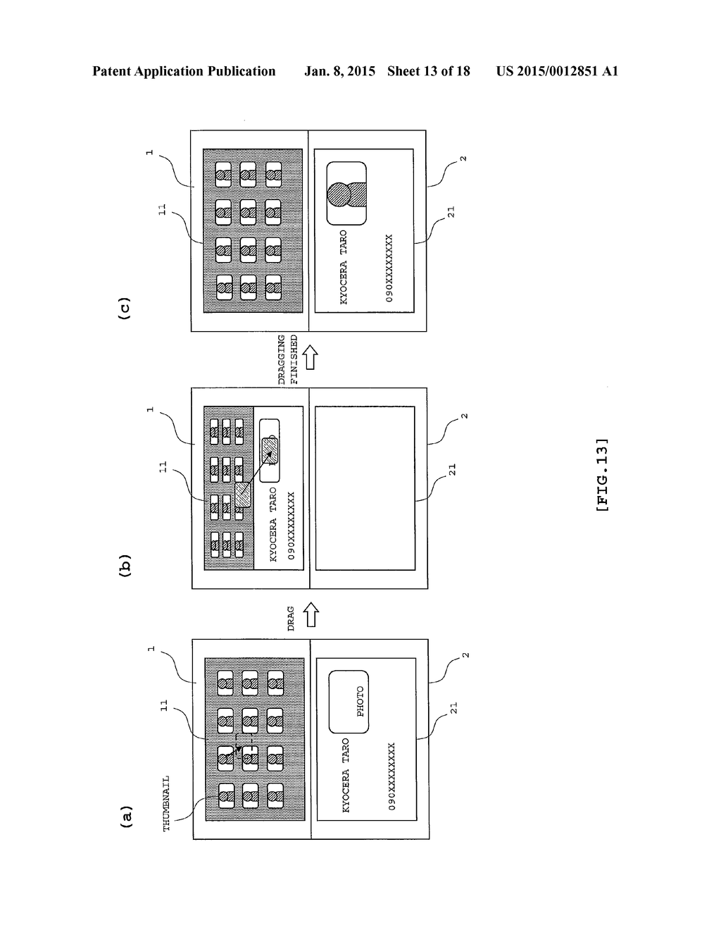 MOBILE TERMINAL DEVICE, METHOD FOR CONTROLLING MOBILE TERMINAL DEVICE, AND     PROGRAM - diagram, schematic, and image 14