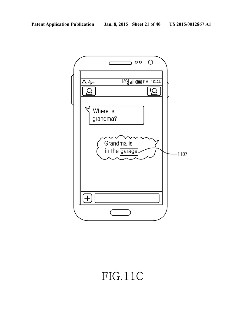 METHOD FOR RESTORING AN AUTO CORRECTED CHARACTER AND ELECTRONIC DEVICE     THEREOF - diagram, schematic, and image 22