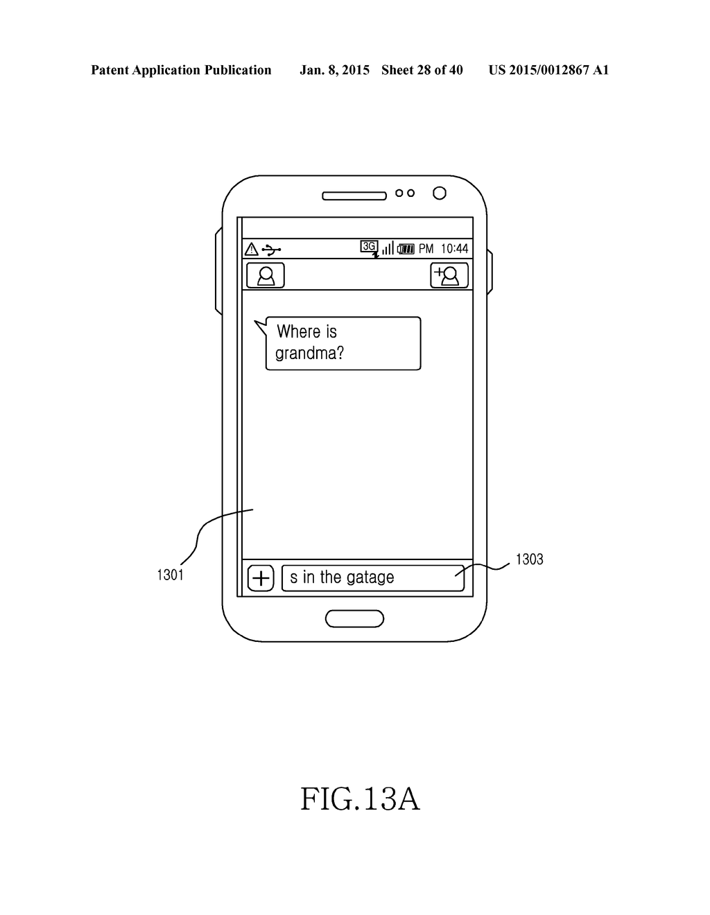 METHOD FOR RESTORING AN AUTO CORRECTED CHARACTER AND ELECTRONIC DEVICE     THEREOF - diagram, schematic, and image 29