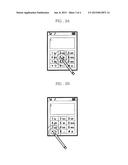 CHARACTER INPUT METHOD AND APPARATUS IN PORTABLE TERMINAL HAVING TOUCH     SCREEN diagram and image