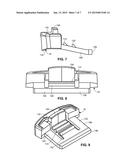 VACUUM CLEANER WITH SLIDING LATCH diagram and image