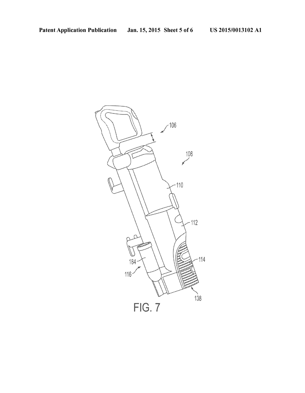 SURFACE CLEANING APPARATUS WITH AN ADJUSTABLE HANDLE - diagram, schematic, and image 06