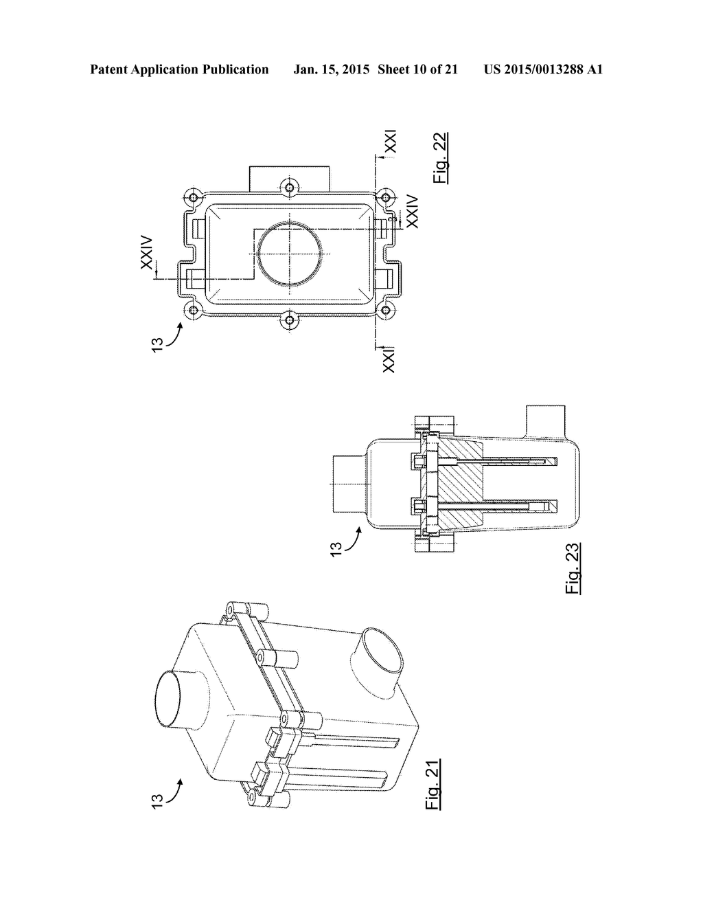 Filter element with at least one guide crosspiece, filter with a filter     element and filter housing of a filter - diagram, schematic, and image 11