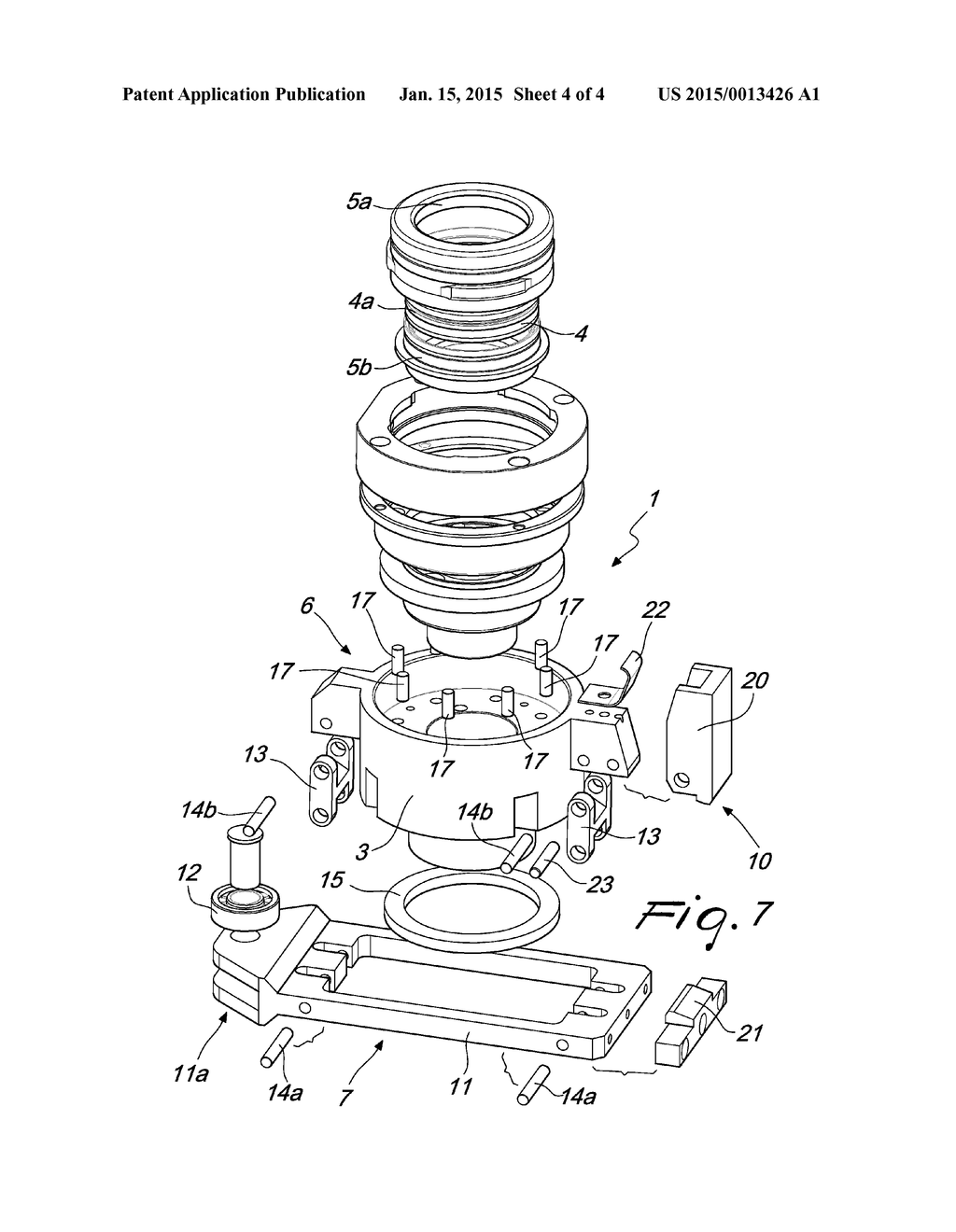 GRIP DEVICE FOR LOCKING CYLINDRICAL METALLIC BODIES TO BE MACHINED BY     MEANS OF MACHINE TOOLS - diagram, schematic, and image 05