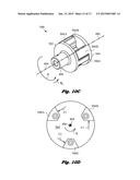 Dual-mode torque transfer in laterally engaging drive couplers exhibiting     axial misalignment with driven couplers diagram and image