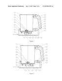 FROTHING MACHINE FOR CONTROLLING FOAM VOLUME diagram and image