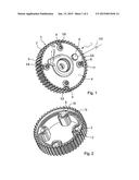 CAMSHAFT ADJUSTER AND STATOR COVER UNIT FOR AUTOMATIC ADJUSTMENT OF A     LOCKING DEVICE diagram and image