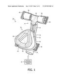 PATIENT INTERFACE DEVICE HAVING AN ENGINEERED SURFACE FOR PROVIDING LOW     FRICTION AND IMPROVED COMFORT TO THE USER diagram and image