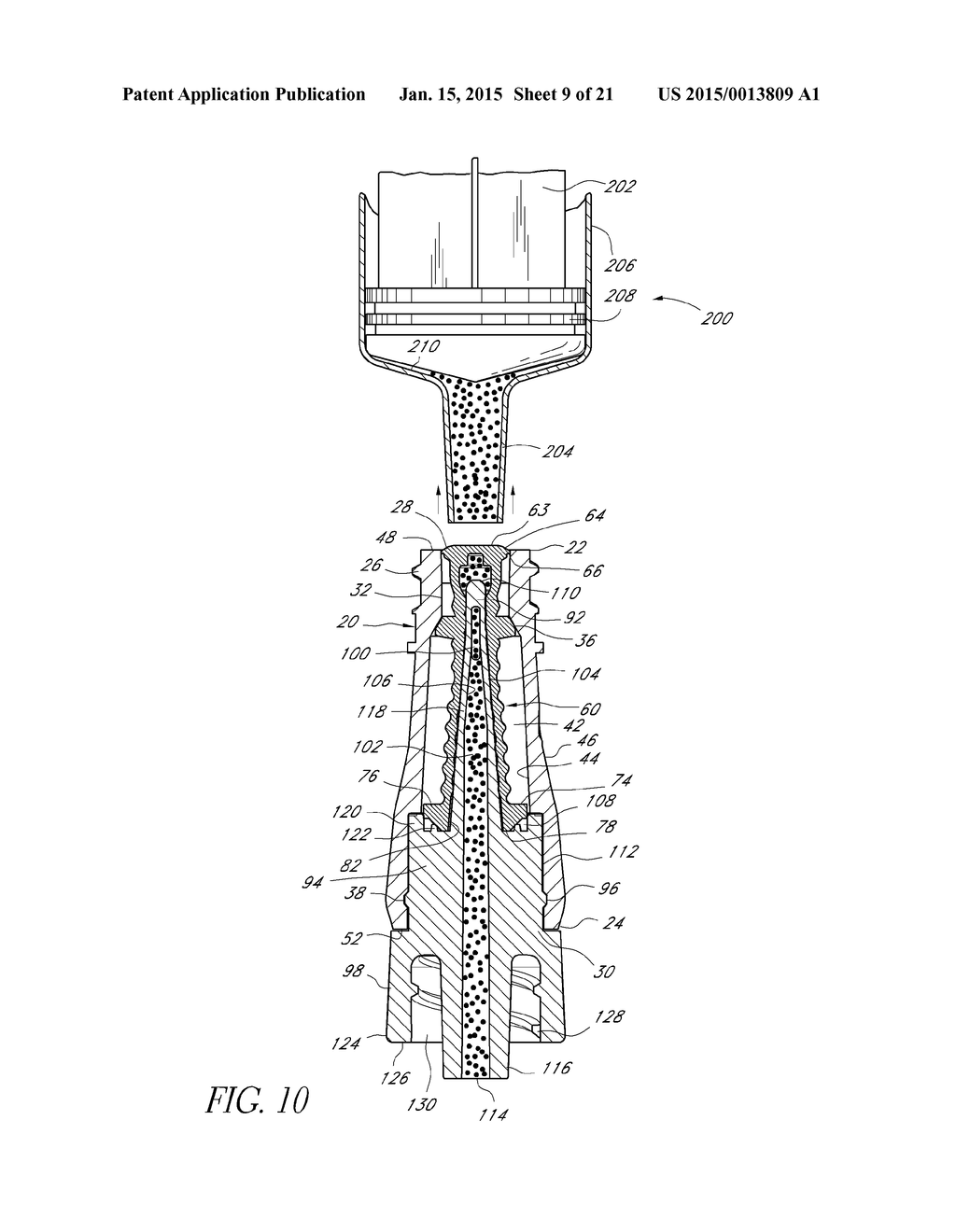 MEDICAL CONNECTORS AND METHODS OF USE - diagram, schematic, and image 10