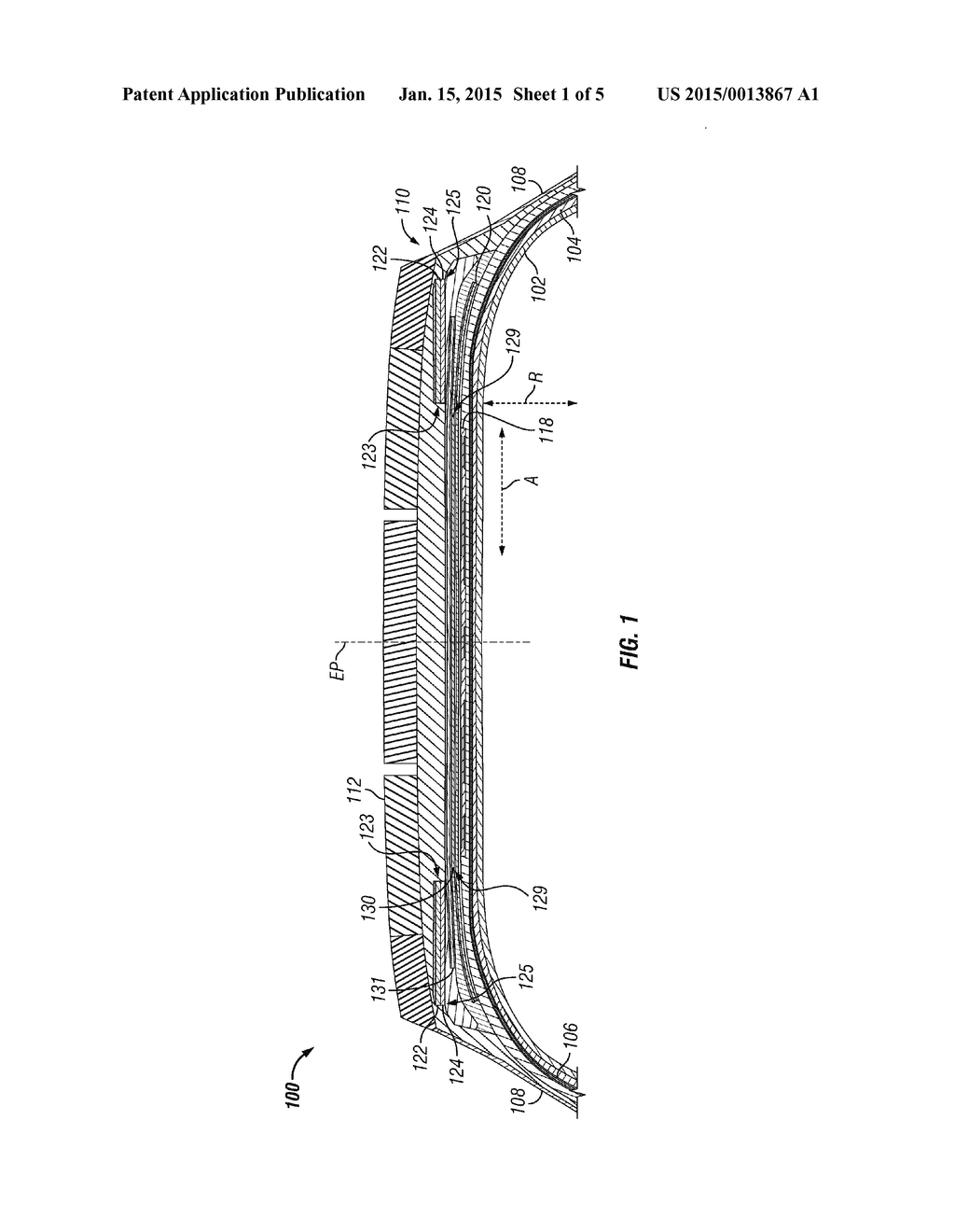 TIRE CONSTRUCTION WITH FLATTENED SUMMIT AND CIRCUMFERENTIAL REINFORCEMENT - diagram, schematic, and image 02