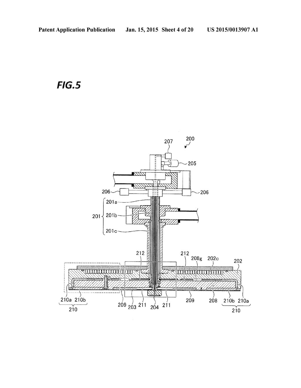 MICROWAVE PLASMA PROCESSING APPARATUS, SLOT ANTENNA, AND SEMICONDUCTOR     DEVICE - diagram, schematic, and image 05