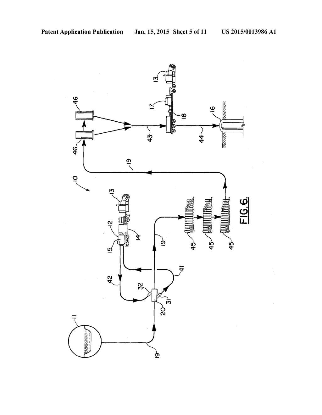 WATER HEATING APPARATUS FOR CONTINUOUS HEATED WATER FLOW AND METHOD FOR     USE IN HYDRAULIC FRACTURING - diagram, schematic, and image 06