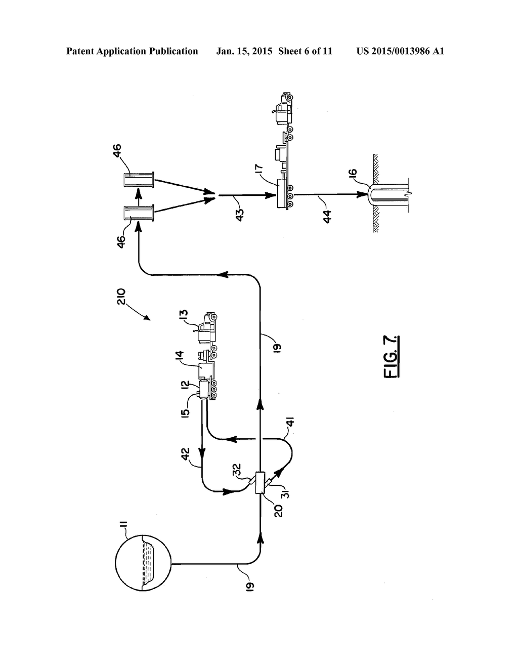 WATER HEATING APPARATUS FOR CONTINUOUS HEATED WATER FLOW AND METHOD FOR     USE IN HYDRAULIC FRACTURING - diagram, schematic, and image 07