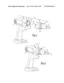 SCREWDRIVING TOOL HAVING A DRIVING TOOL WITH A REMOVABLE CONTACT TRIP     ASSEMBLY diagram and image