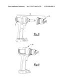 SCREWDRIVING TOOL HAVING A DRIVING TOOL WITH A REMOVABLE CONTACT TRIP     ASSEMBLY diagram and image