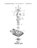 OSCILLATION REDUCING SUSPENSION DEVICE FOR A FAN MOTOR OF A     COMBUSTION-POWERED TOOL diagram and image