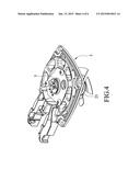 OSCILLATION REDUCING SUSPENSION DEVICE FOR A FAN MOTOR OF A     COMBUSTION-POWERED TOOL diagram and image