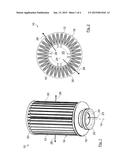 FILTER ELEMENT OF A FILTER, MULTILAYER FILTER MEDIUM OF A FILTER AND     FILTER diagram and image