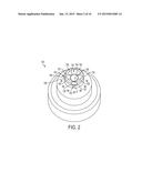 Diffuser Shape Vent Slots in a Hand Torch Shield Castellation diagram and image