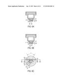 Diffuser Shape Vent Slots in a Hand Torch Shield Castellation diagram and image