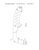 Diffuser Shape Vent Slots in a Hand Torch Shield Castellation diagram and image