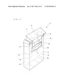 PACKAGING CONTAINER WITH OPENING AND CLOSING LID diagram and image