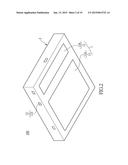 LED STRUCTURE, METALLIC FRAME OF LED STRUCTURE, AND CARRIER MODULE diagram and image