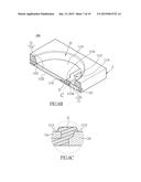 LED STRUCTURE, METALLIC FRAME OF LED STRUCTURE, AND CARRIER MODULE diagram and image