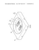 LED STRUCTURE, METALLIC FRAME OF LED STRUCTURE, AND CARRIER MODULE diagram and image