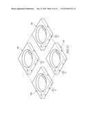 LED STRUCTURE, METALLIC FRAME OF LED STRUCTURE, AND CARRIER MODULE diagram and image