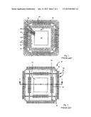 QUAD FLAT SEMICONDUCTOR DEVICE WITH ADDITIONAL CONTACTS diagram and image