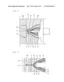 HOT RUNNER NOZZLE AND MOLD FOR FORMING MULTI-LAYER MOLDED ARTICLE USING     THE SAME diagram and image