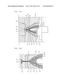 HOT RUNNER NOZZLE AND MOLD FOR FORMING MULTI-LAYER MOLDED ARTICLE USING     THE SAME diagram and image