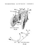 SIDE-BY-SIDE FLEXIBLE TWIN BICYCLE diagram and image